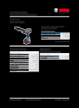 Wiertarko-wkrętarki i wkrętarki akumulatorowe Bosch GSR 18V-150 C