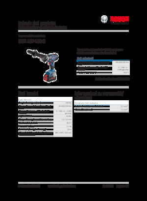 Wiertarko-wkrętarki i wkrętarki akumulatorowe Bosch GSR 18V-150 C