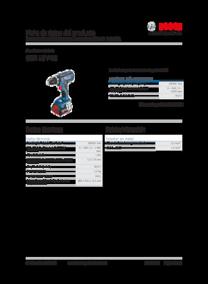 Wiertarko-wkrętarki i wkrętarki akumulatorowe Bosch GSR 18V-28