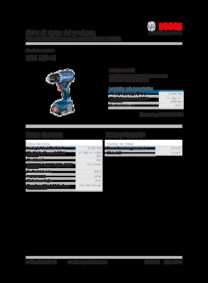 Wiertarko-wkrętarki i wkrętarki akumulatorowe Bosch GSR 18V-45