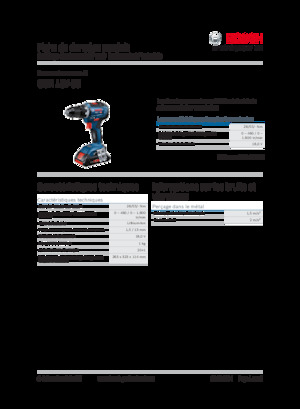 Wiertarko-wkrętarki i wkrętarki akumulatorowe Bosch GSR 18V-55