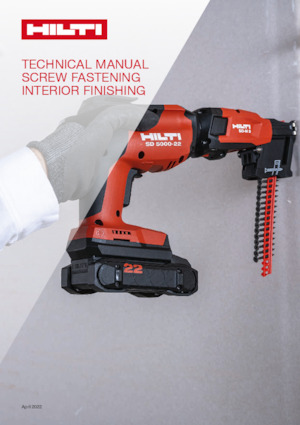 Wiertarko-wkrętarki i wkrętarki akumulatorowe Hilti SD 5000-22
