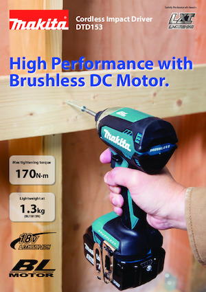Wkrętarki i zakrętarki akumulatorowe Makita DTD153