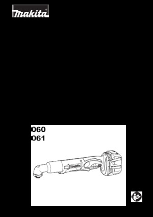 Wkrętarki i zakrętarki akumulatorowe Makita DTL061 