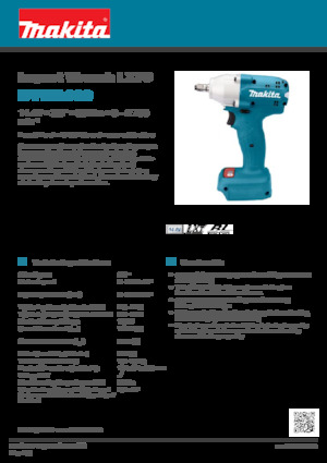 Wkrętarki i zakrętarki akumulatorowe Makita DTWA100