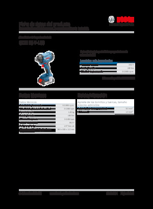 Wkrętarki i zakrętarki akumulatorowe Bosch GDR 18V-160