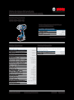 Wkrętarki i zakrętarki akumulatorowe Bosch GDS 18V-450 HC