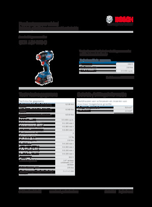 Wkrętarki i zakrętarki akumulatorowe Bosch GDX 18V-210 C