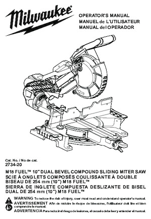 Ukośnice akumulatorowe Milwaukee 2734-20