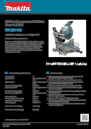 Ukośnice akumulatorowe Makita DLS110