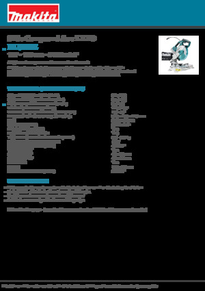 Ukośnice akumulatorowe Makita DLS600Z