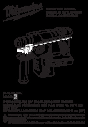 Młotowiertarki akumulatorowe z uchwytem sds-max Milwaukee 2612-20