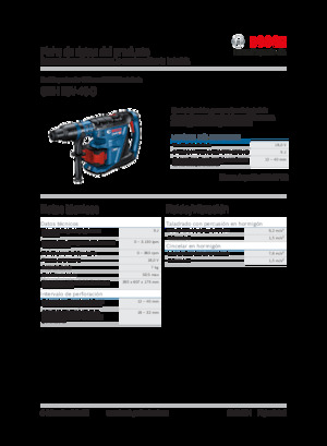 Młotowiertarki akumulatorowe z uchwytem sds-max Bosch GBH 18V-40 C