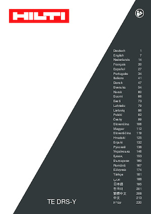 Młotowiertarki akumulatorowe z uchwytem sds-max Hilti TE 50-22