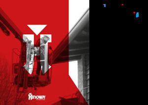 Gąsienicowe, przegubowe podnośniki koszowe Hinowa Lightlift 20.10 Performance IIIS MK3