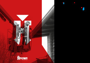 Gąsienicowe, przegubowe podnośniki koszowe Hinowa Lightlift 40.18 Performance IIIS 