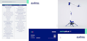 Gąsienicowe, przegubowe podnośniki koszowe Oil & Steel Octoplus 17