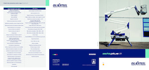 Gąsienicowe, przegubowe podnośniki koszowe Oil & Steel Octoplus 21