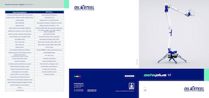 Gąsienicowe, przegubowe podnośniki koszowe Oil & Steel Octoplus 21