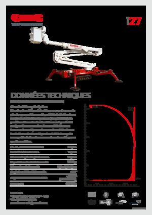 Gąsienicowe, przegubowe podnośniki koszowe CMC i27