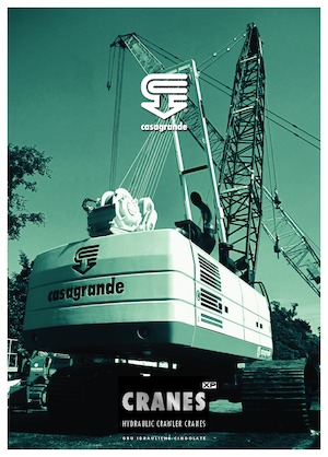 Żurawie gąsienicowe — wysięgnik kratowy Casagrande C400 XP