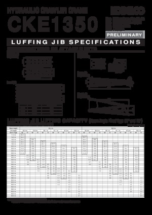 Żurawie gąsienicowe — wysięgnik kratowy Kobelco CKE 1350