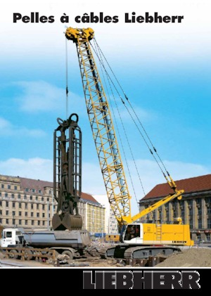 Żurawie gąsienicowe — wysięgnik kratowy Liebherr HS 872 HD-Litr. (19,6 t)