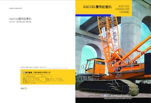 Żurawie gąsienicowe — wysięgnik kratowy XCMG XGC130