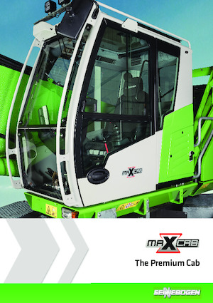 Żurawie gąsienicowe — wysięgnik teleskopowy Sennebogen 6103 E