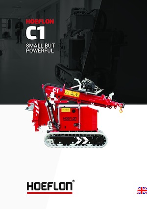 Żurawie gąsienicowe — wysięgnik teleskopowy Hoeflon Hoeflon C1