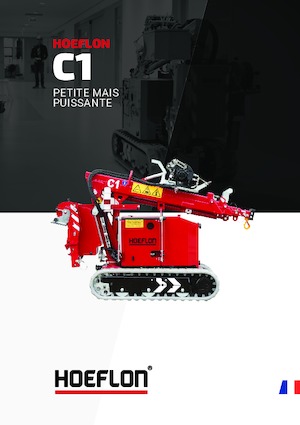 Żurawie gąsienicowe — wysięgnik teleskopowy Hoeflon Hoeflon C1