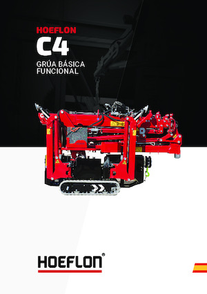 Żurawie gąsienicowe — wysięgnik teleskopowy Hoeflon Hoeflon C4e