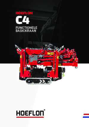 Żurawie gąsienicowe — wysięgnik teleskopowy Hoeflon Hoeflon C4e