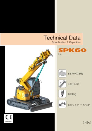 Żurawie gąsienicowe — wysięgnik teleskopowy Jekko SPK60