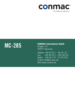 Żurawie gąsienicowe — wysięgnik teleskopowy Maeda MC 285 CRM-E