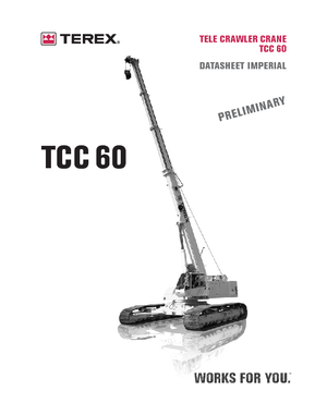 Żurawie gąsienicowe — wysięgnik teleskopowy Terex Bendini TCC 60