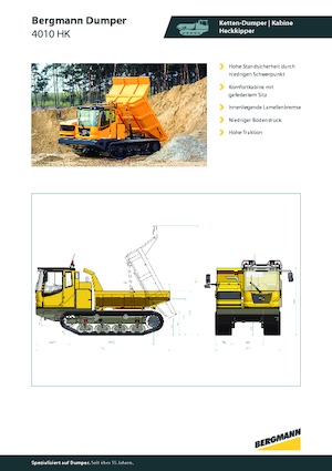 Wozidła gąsienicowe Bergmann 4010HK