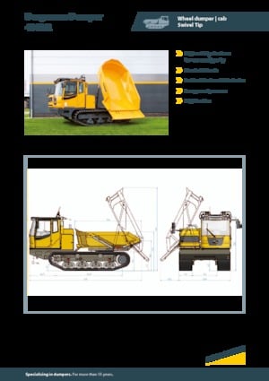 Wozidła gąsienicowe Bergmann 4010R