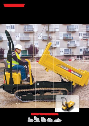 Wozidła gąsienicowe Yanmar C 12 RB