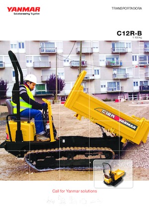 Wozidła gąsienicowe Yanmar C 12 RB