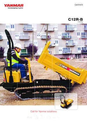 Wozidła gąsienicowe Yanmar C 12 RB