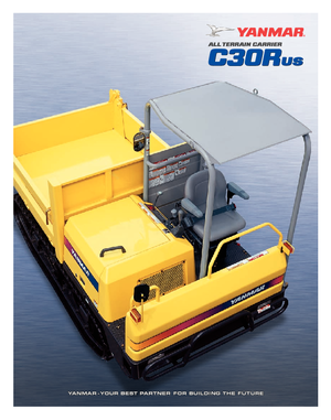 Wozidła gąsienicowe Yanmar C 30 R 2 B