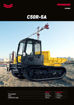 Wozidła gąsienicowe Yanmar C50R-5A 