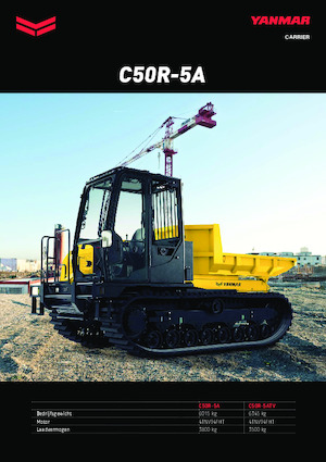 Wozidła gąsienicowe Yanmar C50R-5ATV 