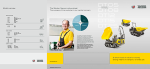 Wozidła gąsienicowe Wacker Neuson DT08