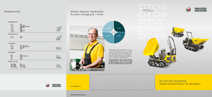 Wozidła gąsienicowe Wacker Neuson DT08