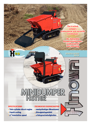 Wozidła gąsienicowe Hinowa HS1102