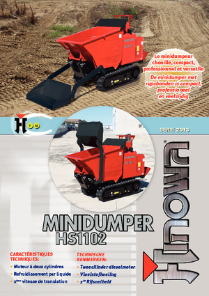 Wozidła gąsienicowe Hinowa HS1102