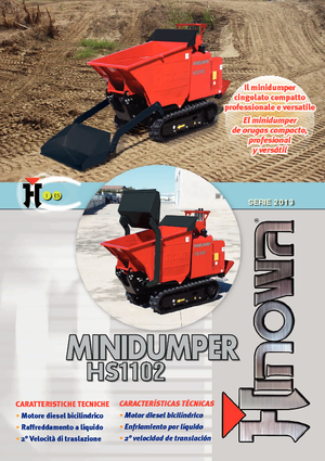 Wozidła gąsienicowe Hinowa HS1102