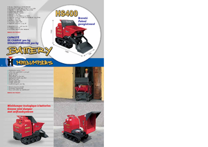 Wozidła gąsienicowe Hinowa HS400